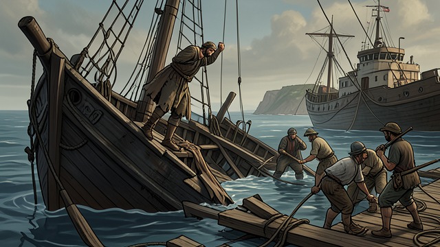 The Ship Becomes a Wreck from "Shōgun". The Ship Becomes a Wreck A homecoming without a ship Blackthorne finally sees the Erasmus again, repaired and made ready, and imagines that his crew and a…