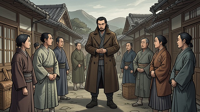 The Stranger in Anjiro from "Shōgun". The Stranger in Anjiro A world interpreted from the outside Blackthorne arrives in Japan with categories shaped by European conflict: Christian and heretic…