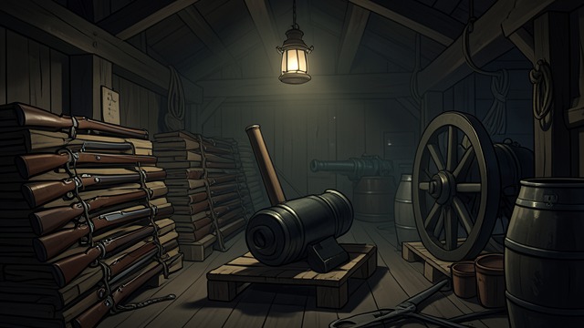 The Hidden Arsenal from "Shōgun". A Prize Beyond the Ship Weapons in the holds After inspecting Blackthorne’s vessel, Kasigi Yabu discovers muskets, powder, shot, and cannon that could…