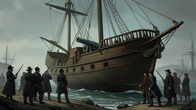 The Ship as a Political Prize from "Shōgun". A Gift from the Sea Yabu’s Discovery Lord Yabu discovers that the Erasmus carries muskets, cannon, powder, and silver.