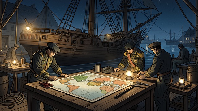 Nagasaki and the Future of Trade from "Shōgun". Nagasaki and the Future of Trade A New Maritime Plan After Erasmus is burned, Blackthorne proposes building a replacement ship and recruiting men at Nagasaki.