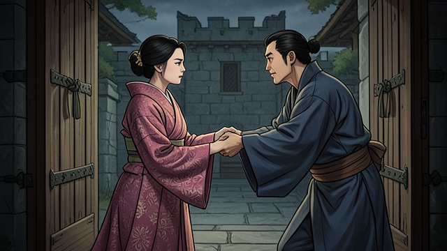 真理子的公开牺牲,《幕府将军》中的场景。真理子的公开牺牲 将拒绝公之于众 在城门处,尽管石堂试图将她留在城中,真理子仍坚持自己有权奉主君之命离开。她知道这场对峙可能以死亡告终,却拒绝让囚禁成为一个众人只能默默接受的既成事实。 荣誉化为筹码 她准备切腹,使在场众人看清拘留她所要付出的政治代价。