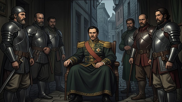 A Regent Under Guard from "Shōgun". A Regent Under Guard Power without security After the Taikō dies, Toranaga holds immense authority as Lord of Kwanto and President of the Council of Regents…