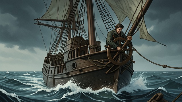 The Sea Resists Mastery from "Shōgun". The Sea Resists Mastery A pilot’s confidence Blackthorne understands the sea through observation, discipline, and repeated correction.