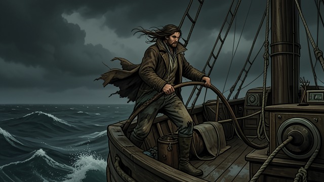 A Fleet’s Last Crossing from "Shōgun". The Last Ship at Sea Survival as a Pilot John Blackthorne guides the Erasmus through a gale after the expedition’s other ships have vanished and most of its…