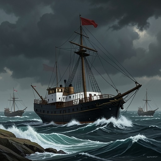 The Black Ship and the Portuguese Sea War from "Shōgun". This thread follows the rivalry between Blackthorne, Rodrigues, and Ferriera as the loss of one ship transforms a personal contest into a campaign for control…
