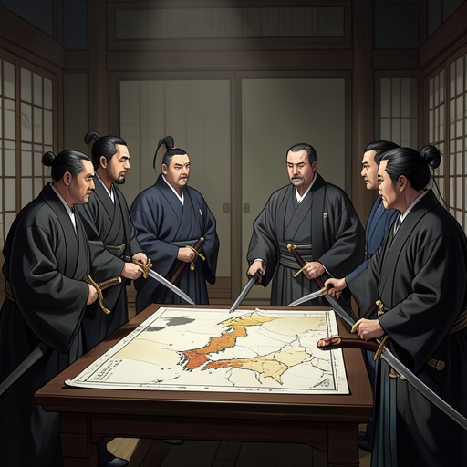 The Regents’ Struggle and the Coming War from "Shōgun". This thread traces how the fragile post-Taikō settlement collapses into competing alliances, hostage pressure, and preparations for a decisive civil war.