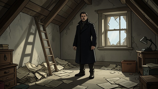 A Case Closed as Accident from "The Housemaid". An Unusual Resolution A quiet signal Connors suggests that the attic was hazardous and that Andrew's death can be treated as accidental.