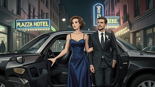 The Night in New York from "The Housemaid". The Affair Begins An intimate outing Andrew takes Millie to a Broadway show and a French restaurant while Nina is away.