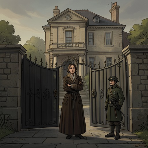 The Home as a Prison from "The Housemaid". This thread follows how gates, locks, surveillance, and domestic routines transform a wealthy residence into a system of confinement.