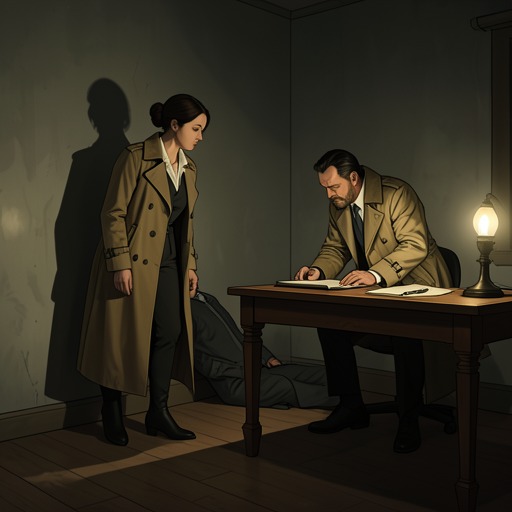 The End of the Investigation from "The Housemaid". This thread follows the discovery of Andrew's body, Nina's precarious account, and Detective Connors's decision to close the case.