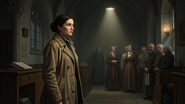 A Church Remains Open from "I'm Still Here". A Church Remains Open Grief and return After the attack, Austin goes to a quiet church to cry and later returns to the congregation where she grew up.