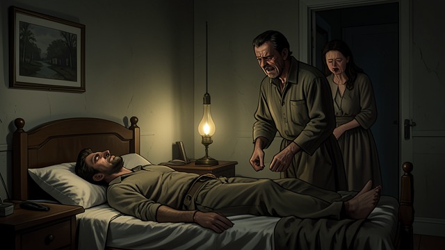 Dead Hank from "Train Dreams". Dead Hank Unprepared Witness Grainier watches Hank Pinkham die without warning.