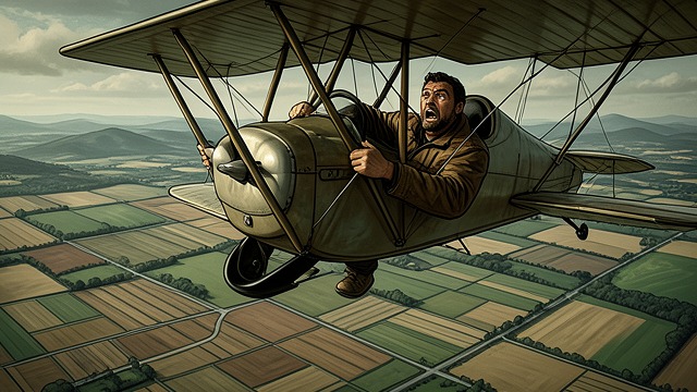 Airborne Revelation from "Train Dreams". Airborne Revelation First Flight Grainier boards a fragile biplane at a county fair and rises above the ground.