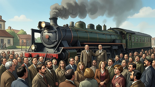 Merged Wonders from "Train Dreams". Merged Wonders Spectacle Compression Grainier blends the World’s Fattest Man with the Elvis Presley train.