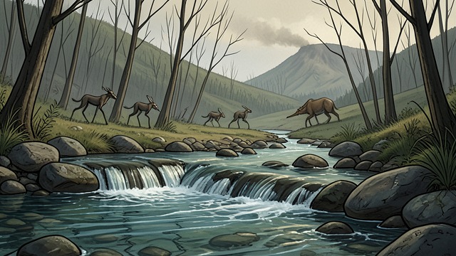 Changed Soundscape from "Train Dreams". Changed Soundscape Vanishing Wolves Grainier hears wolves less often and from farther away, while coyotes increase and rabbits decline.