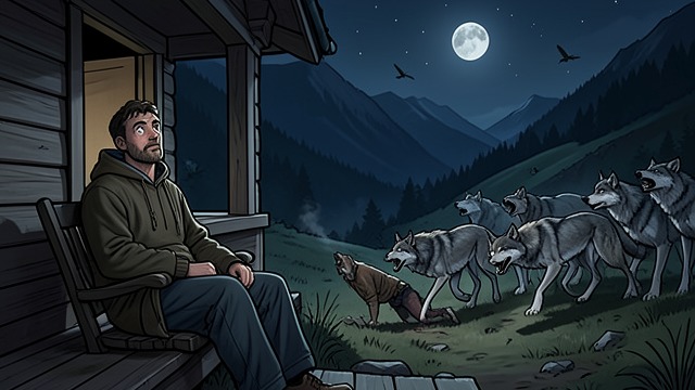 Night of Howlers from "Train Dreams". Night of Howlers Valley Chorus Coyotes, wolves, birds, and other creatures howl through the night after Kootenai Bob’s death.