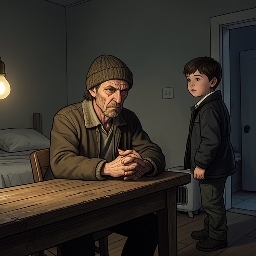 The Captain’s Family from "Train Dreams". This flow follows the logging captain’s guarded fatherhood as the camp’s industrial hierarchy is disrupted by illness and loss.