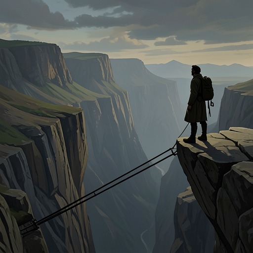 The Chinese Worker’s Shadow from "Train Dreams". This flow traces how the failed execution attempt returns throughout Grainier’s life as guilt, fear, and a theory of punishment.