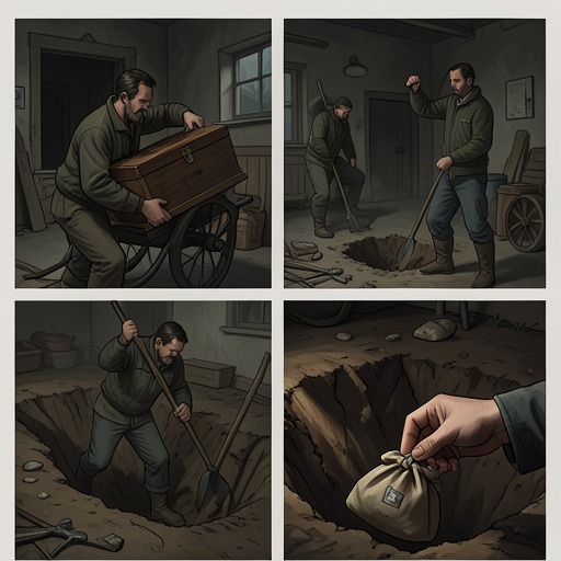 Death as Daily Labor from "Train Dreams". This flow traces the book’s recurring transformation of death from shock into work, memory, and imperfect ceremony.