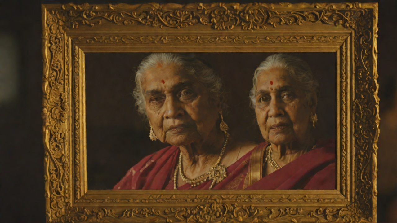 The Eternal Framed Portrait from "Mafia Queens of Mumbai". The Eternal Framed Portrait What Happens After Gangubai dies of old age, effigies and framed photographs of her are placed in brothels throughout Kamathipura.