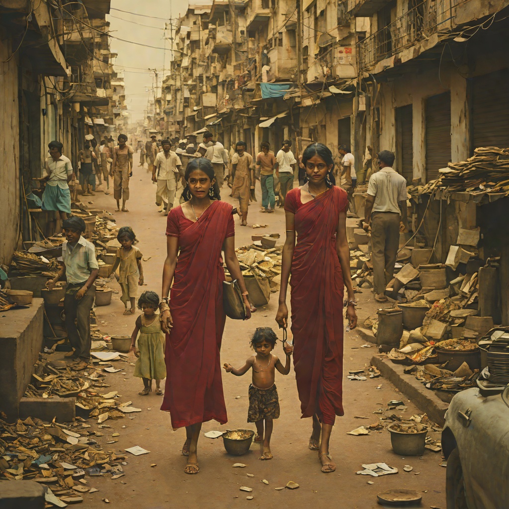 Crime as Survival from "Mafia Queens of Mumbai". Shows how poverty and family catastrophe pushed women across the book into illegal economies as their only means of feeding those they loved.