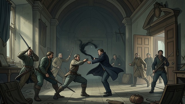 Battle at Prince Aransetis’s manor from "Fireblood". The Battle at Prince Aransetis’s manor turns the expedition’s gathering danger into an open crisis: the Arch-Rike’s forces press the defenders, Paedrin regains…