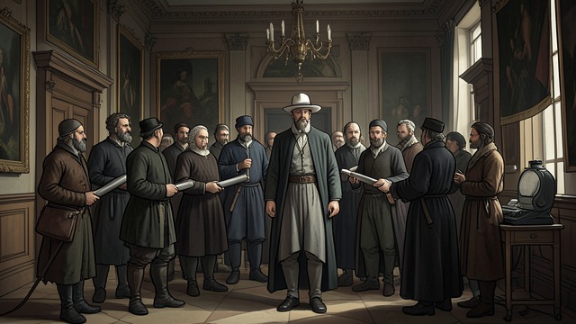 The anti-Plague alliance gathers at Prince Aran’s estate from "Fireblood". The anti-Plague alliance gathers at Prince Aran’s estate as Tyrus Paracelsus turns a failed expedition into a renewed collective undertaking.