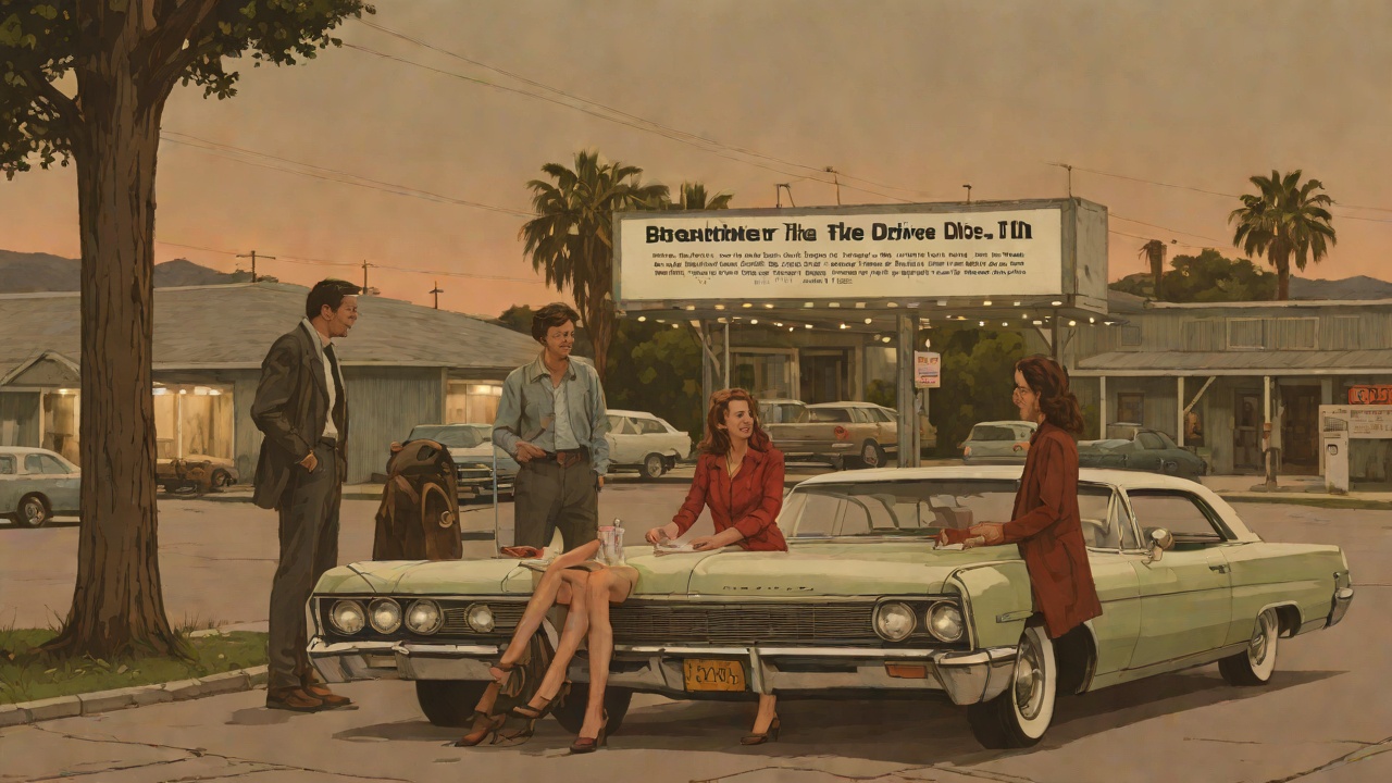 Breaking the Drive-In Date from "The Executioners". Breaking the Drive-In Date Context Sam asks Nancy to break her drive-in date with Tommy Kent, without ordering her.