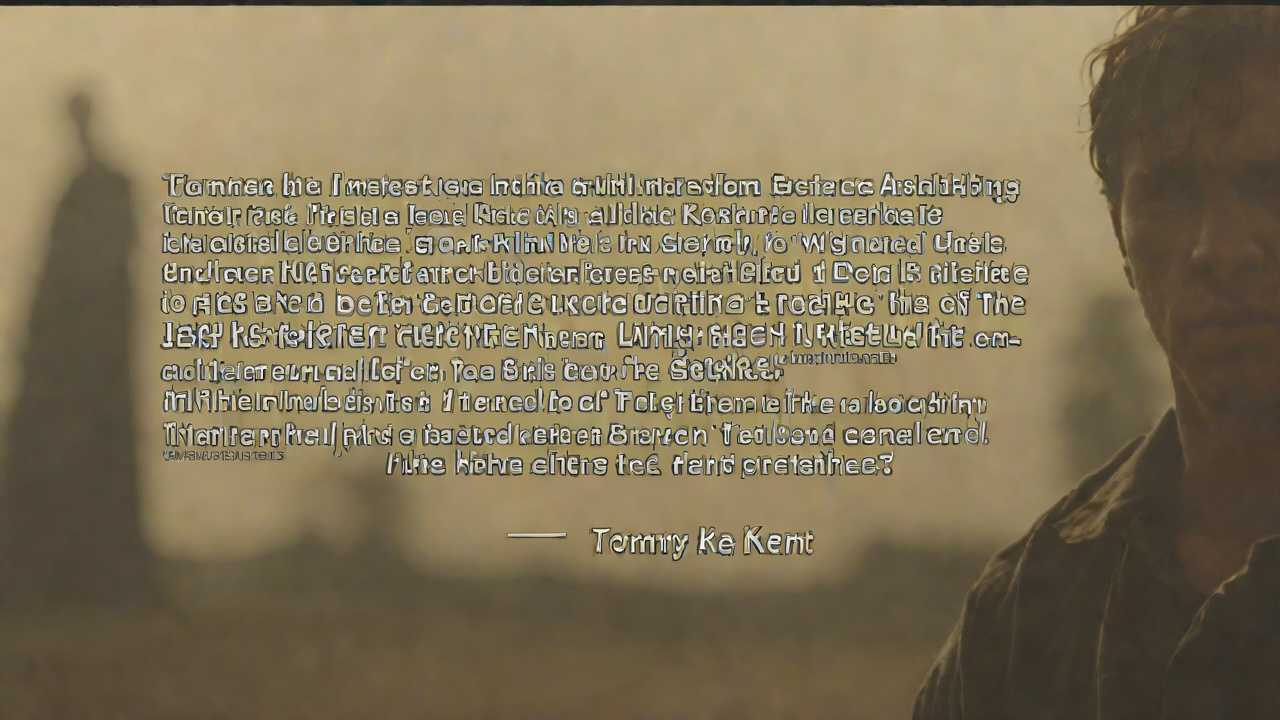 Tommy Kent Appears from "The Executioners". Tommy Kent Appears Context After the end of the Pike Foster phase, Nancy begins to talk about Tommy Kent, a senior and school athlete.