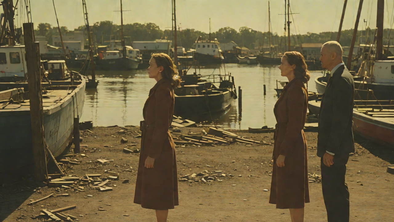 She Sees Cady at the Boat Yard from "The Executioners". She Sees Cady at the Boat Yard Context Nancy realizes that the bald man talking to her father is Cady.