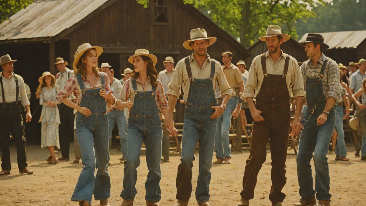 Barn Dance Date from "The Executioners". Barn Dance Date Context Tommy arrives in bib overalls and a straw hat to take Nancy to a benefit barn dance at the firehouse.