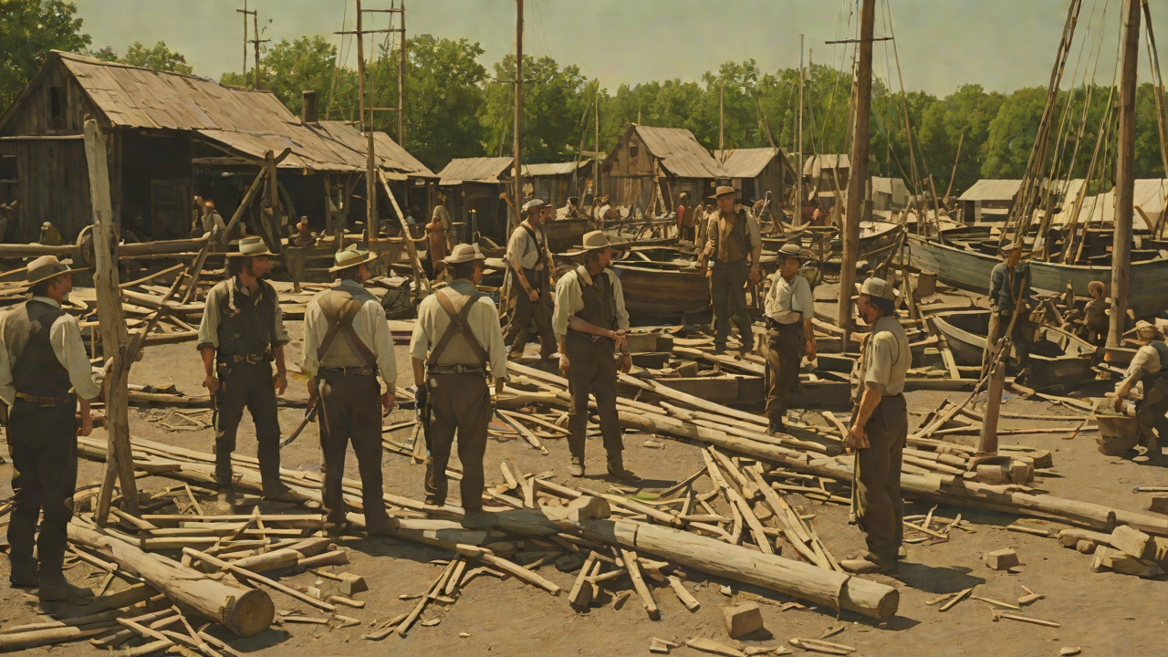 Boat Yard Confrontation from "The Executioners". Boat Yard Confrontation Context At Jake Barnes's Boat Yard, Cady appears on a pile of timbers while Nancy sands the Sweet Sioux III.