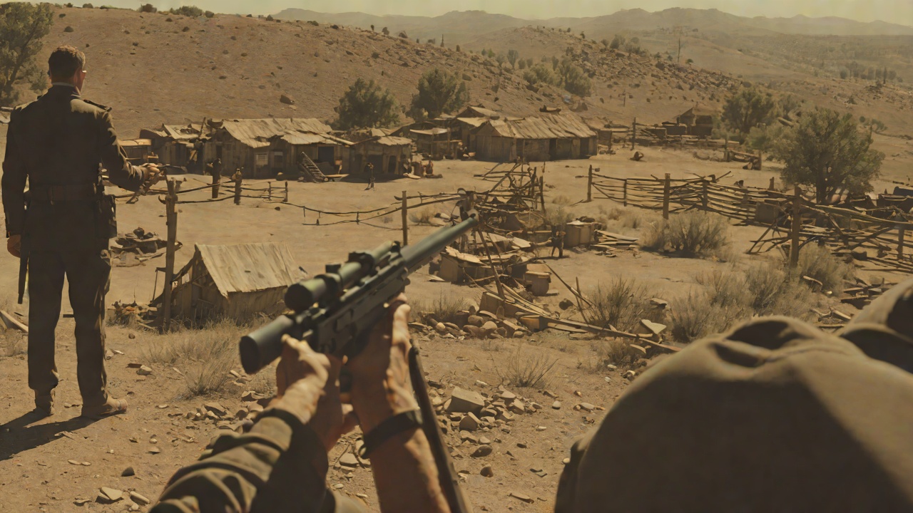Sniping at Jamie from "The Executioners". Sniping at Jamie Context Eleven days after his release, Cady drives to the camp country, ascends Shadow Hill, and shoots at Jamie. The bullet misses by inches.