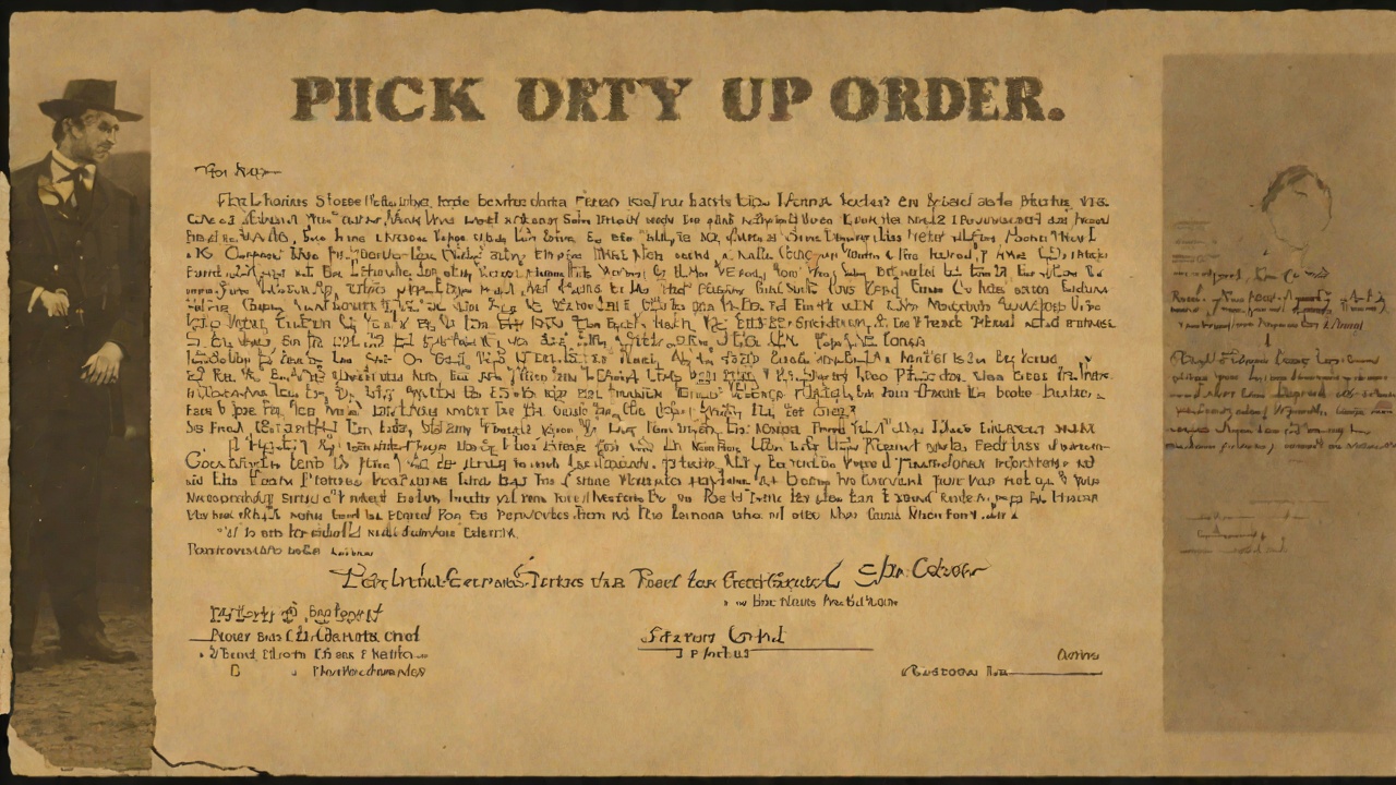 Pick-Up Order Issued from "The Executioners". Pick-Up Order Issued Context Sheriff Kantz contacts New Essex and puts out a pickup order on Cady.