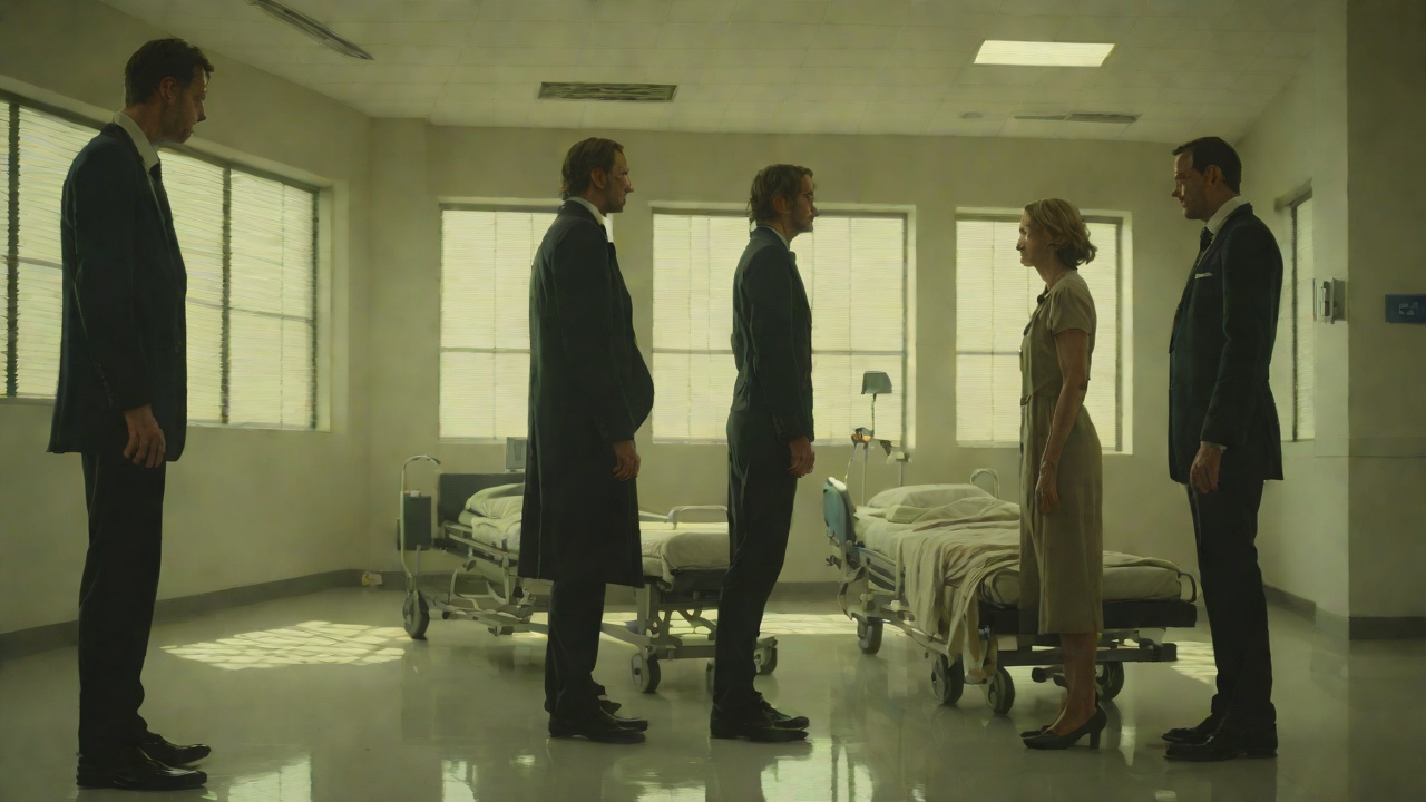 Subdued Response from "The Executioners". Subdued Response Context At the hospital after Jamie's wound, Carol appears pale and controlled.
