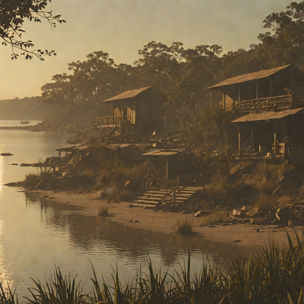 The West Wind Refuge from "The Executioners". Carol and Bucky's time at a lakeside hotel, the temporary sanctuary that begins to fray, and the return to the besieged house.