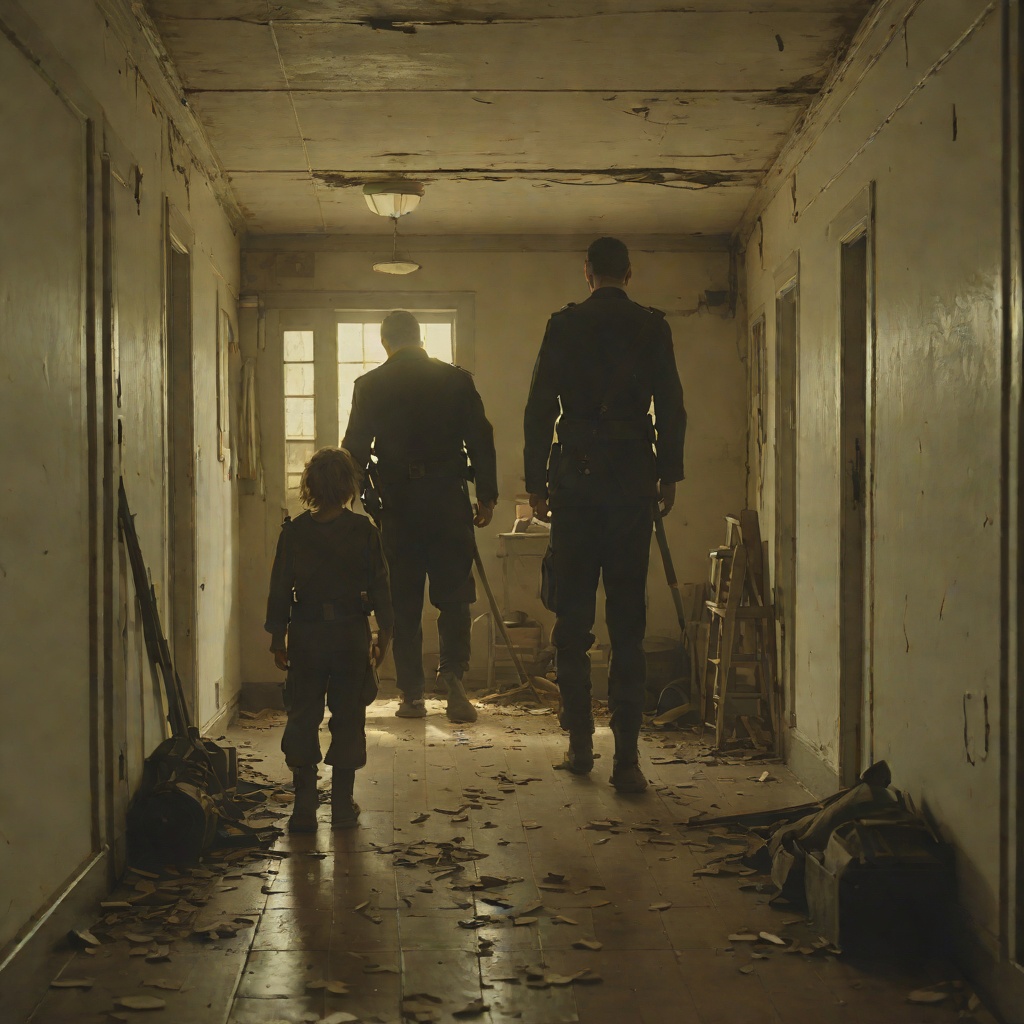 Andy Kersek's Sacrifice from "The Executioners". The young corporal who is assigned to guard Carol, dies in the hallway, and quietly becomes the price of the Bowdens' survival.
