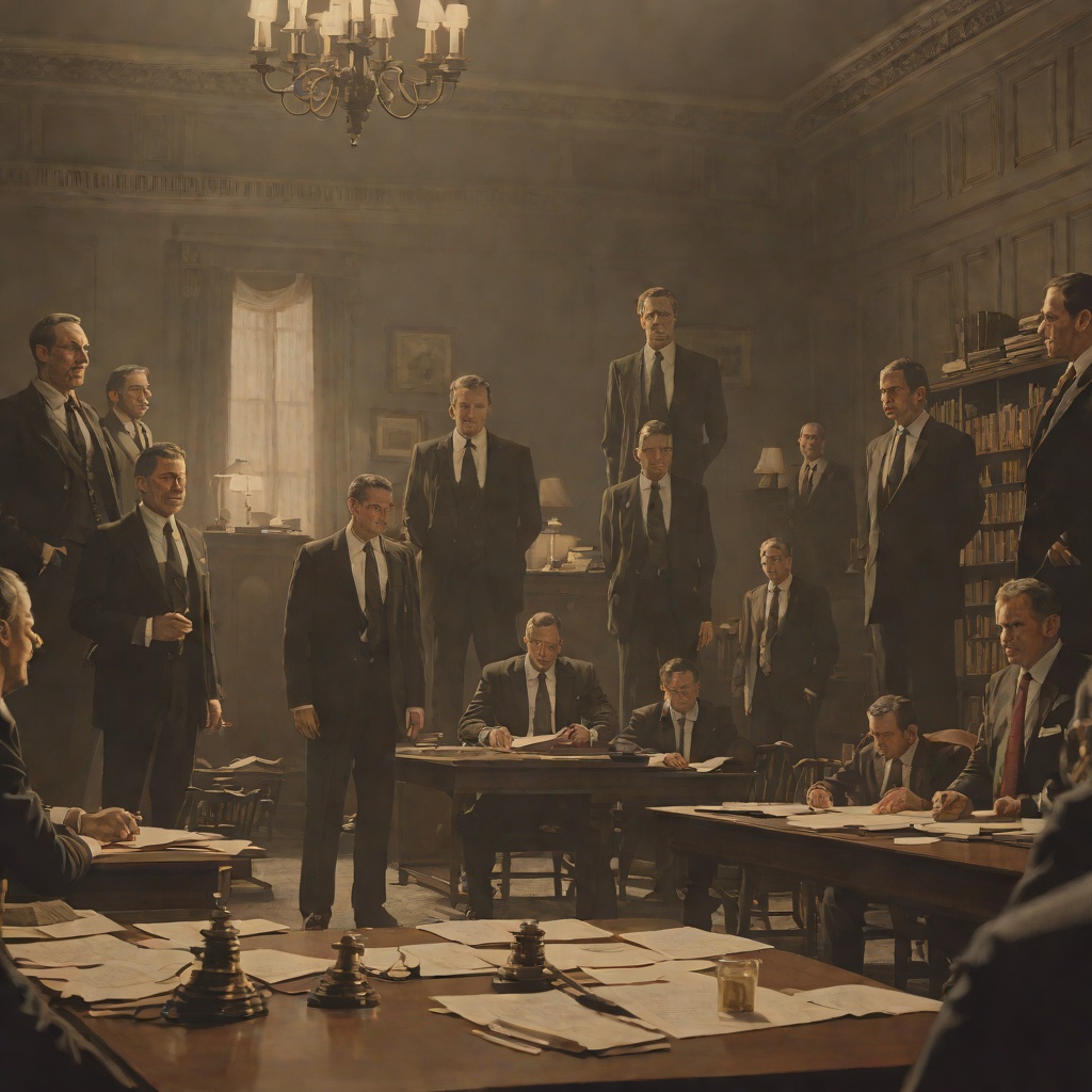 Law and Order under Pressure from "The Executioners". The novel's central intellectual theme: whether the law can protect a family from a cunning predator, and what happens when it cannot.