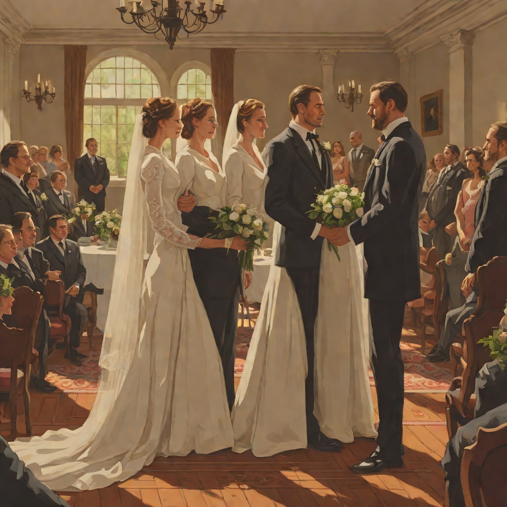 Sam and Carol's Marriage from "The Executioners". The long love story that frames the siege and is tested and reaffirmed by it.