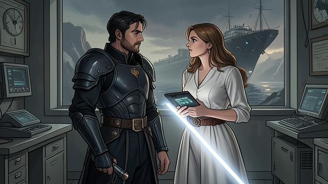 Partners in the Resistance from "The Last Jedi". A Shared Life Work and Understanding Laranth joins Jax in protecting Whiplash and moving Yimmon.