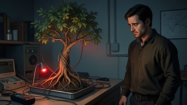 The Tree She Left from "The Last Jedi". A Living Remembrance A Portable Connection Jax carries the small tree Laranth gave him from the wrecked ship.