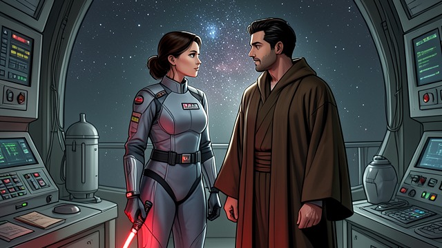 A Partner, Not a Substitute from "The Last Jedi". Joining the Crew Continued Responsibility Sacha remains with the crew after Yimmon is rescued.
