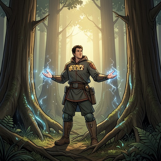 The Force in Forests and Trees from "The Last Jedi". Jax’s experience of the Force changes through Toprawa’s forests and Laranth’s tree, giving him a way to reconnect with life after bereavement.