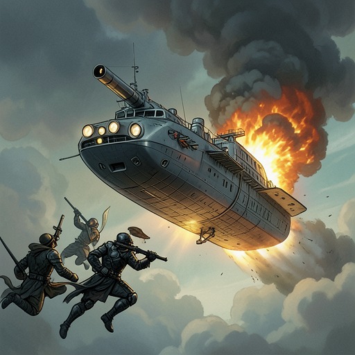 The Far Ranger’s Last Flight from "The Last Jedi". The transport’s routine departure becomes an ambush, a desperate battle, and the rupture that reshapes the surviving crew’s lives.