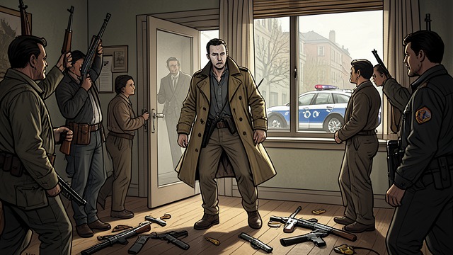 The Last Weapon from "Taxi Driver". The Last Weapon A collapsing plan Travis enters the building with several weapons and is wounded as the confrontation spreads through the rooms.