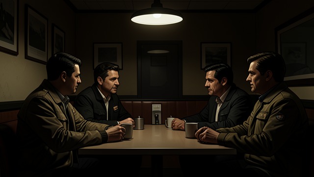 The Late Night Diner from "Taxi Driver". The Late Night Diner Shared complaints Travis sits with Sorcerer, Balourd, and Charley T. as they trade stories about fares, passengers, and money.