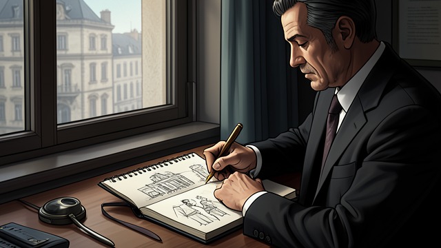 The Notebook Begins from "Taxi Driver". The Notebook Begins Recording the surface Travis begins writing down grim street scenes, encounters, and passing impressions.