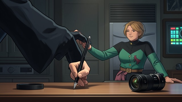The Stolen Signature from "Kay Scarpetta". The Stolen Signature A name without a person Someone uses Scarpetta’s name, office information, and public identity to communicate with Terri.