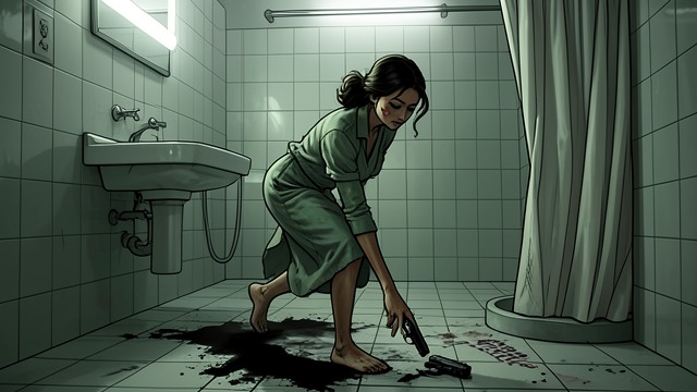 The Survivor’s Shot from "Kay Scarpetta". The Survivor’s Shot Apparent death Morales shoots Lucy in the shower and assumes that the wound has killed her.